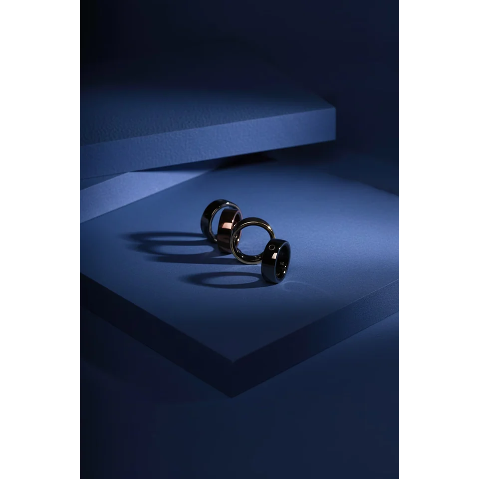 Circular Ring 2 aus silbernem Titan
